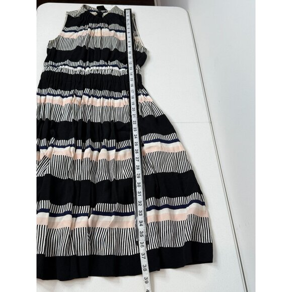 Kate Spade Sleeveless Stripe Tie Back Pocket Dress Size 2 - Picture 9 of 11